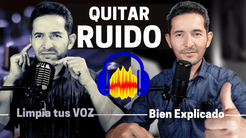 ELIMINAR RUIDO de tu VOZ con Audacity / Logra ¡YA! un MEJOR AUDIO