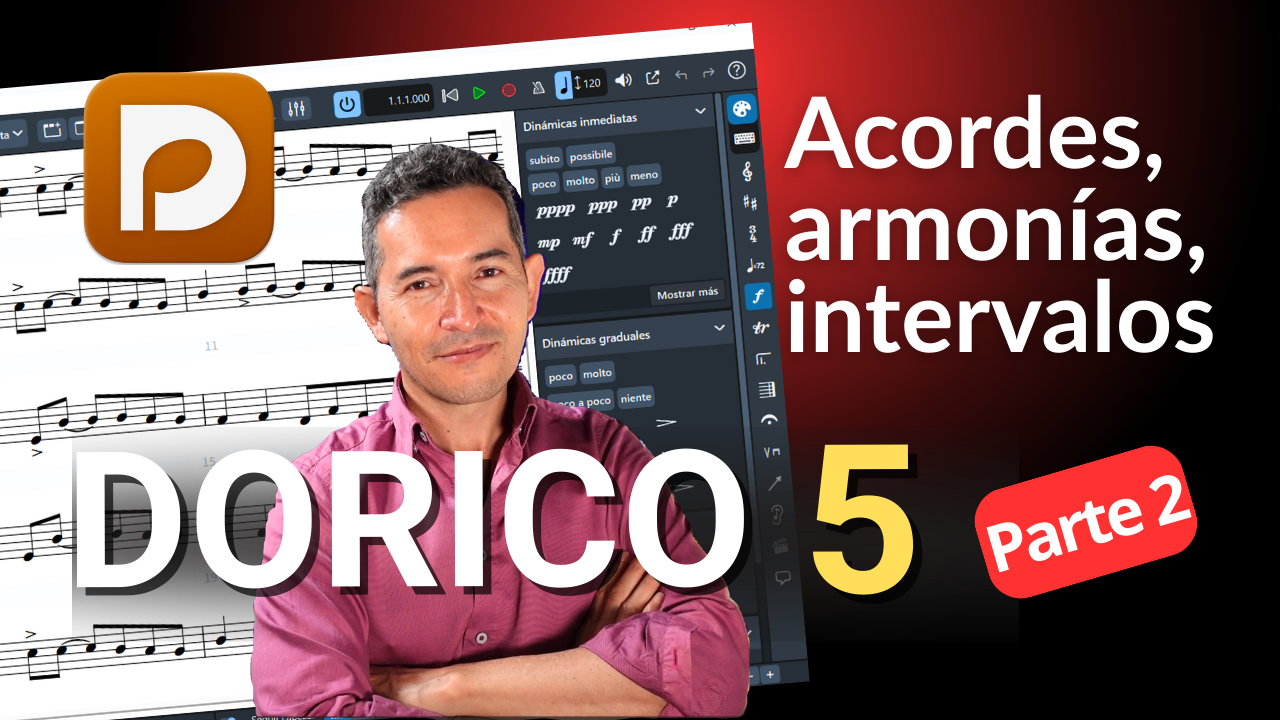 Escribe acordes y armonías en Dorico como un PRO (más rápido de lo que crees) [Parte 2]