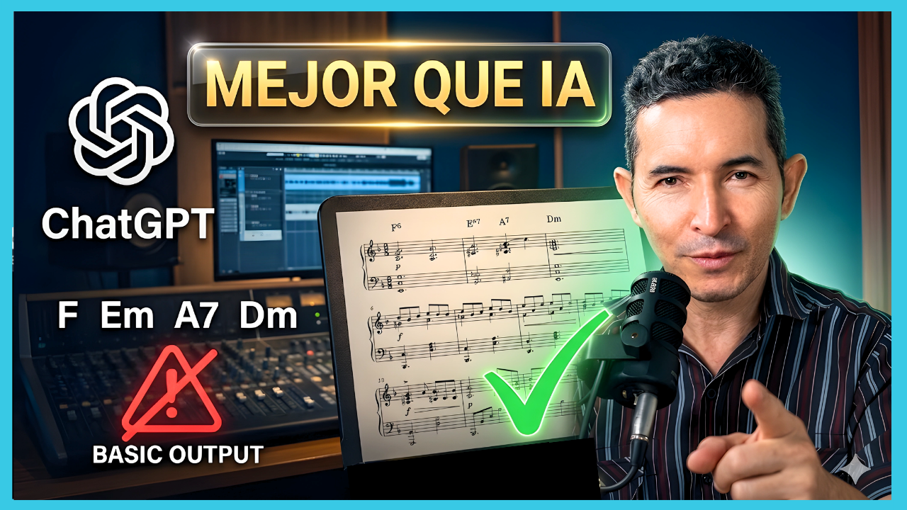 Transforma Respuestas de IA en Partituras Reales