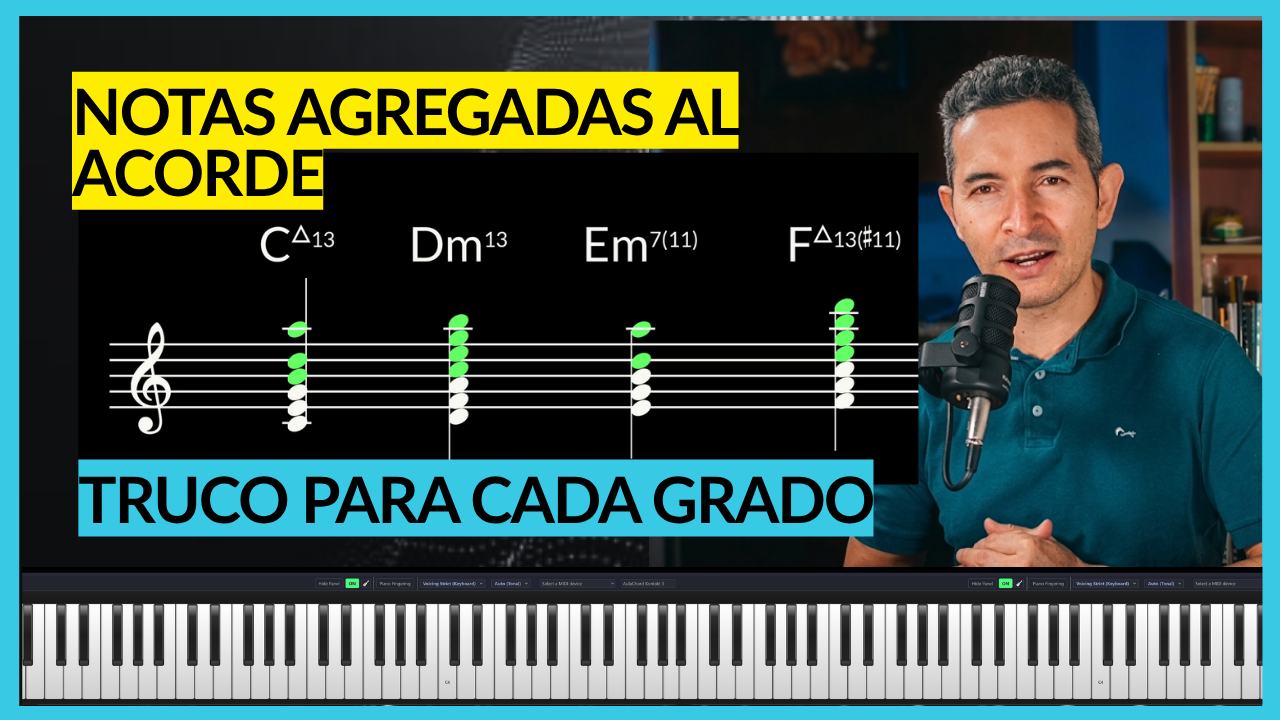 Cómo enriquecer tus acordes sin ensuciar la armonía (El principio de la serie armónica)