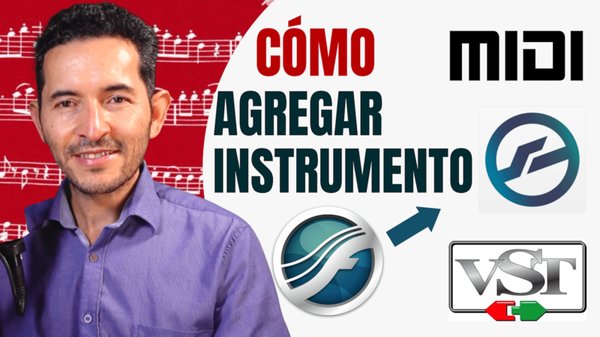Cómo agregar un instrumento, añadir pentagramas e insertar sonido.