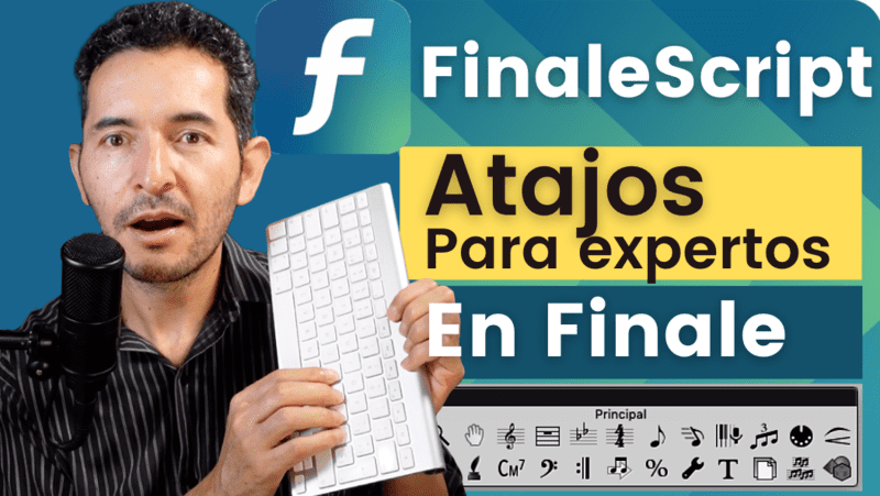 Finale: Shortcuts (atajos avanzados) con FinaleScript para tus propios Comandos de teclado