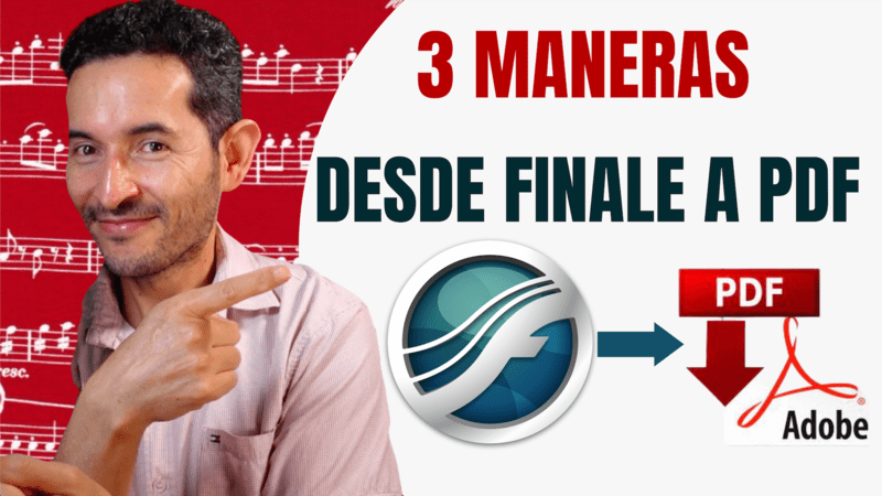 Cómo GUARDAR Finale en PDF? En 2021 Tres Opciones efectivas para lograrlo