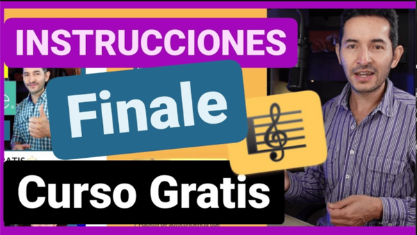 Cómo hacer el CURSO GRATUITO de PARTITURAS con FINALE