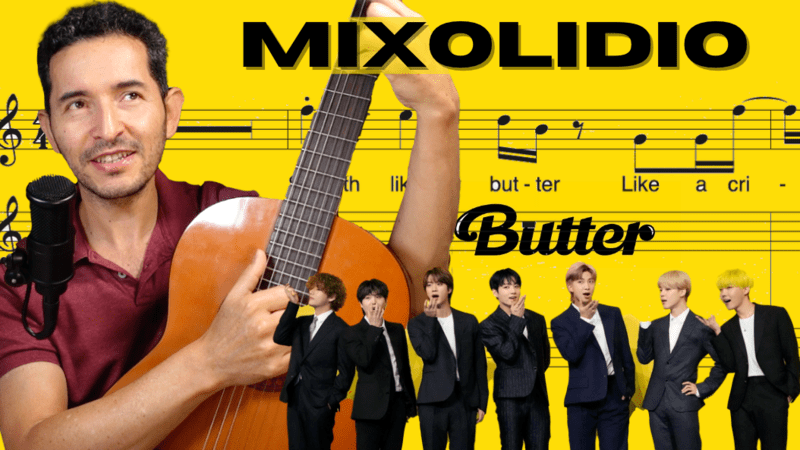 Canciones pop MIXOLIDIO: Melodía y cadencia mixolidia ¡BIEN EXPLICADA!
