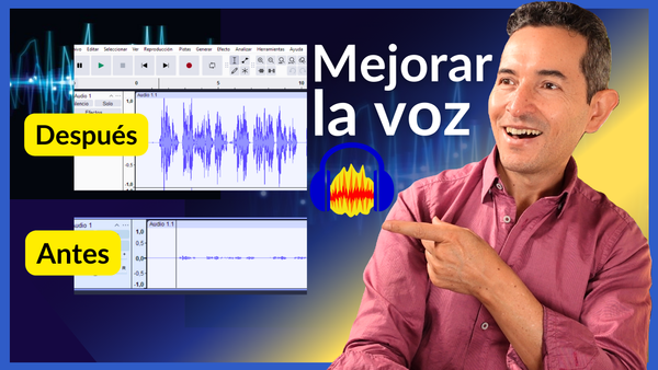 Haz que tu voz suene como de estudio con Audacity (Guía RÁPIDA y efectiva)
