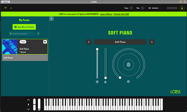 Cómo conectar AulaChord a Spitfire Audio LABS (gratis)